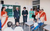Mr. Analjit Singh meets the PV children